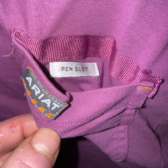 Ariat Women’s Rebar Cotton Strong Logo T-Shirt - Picture 8 of 10